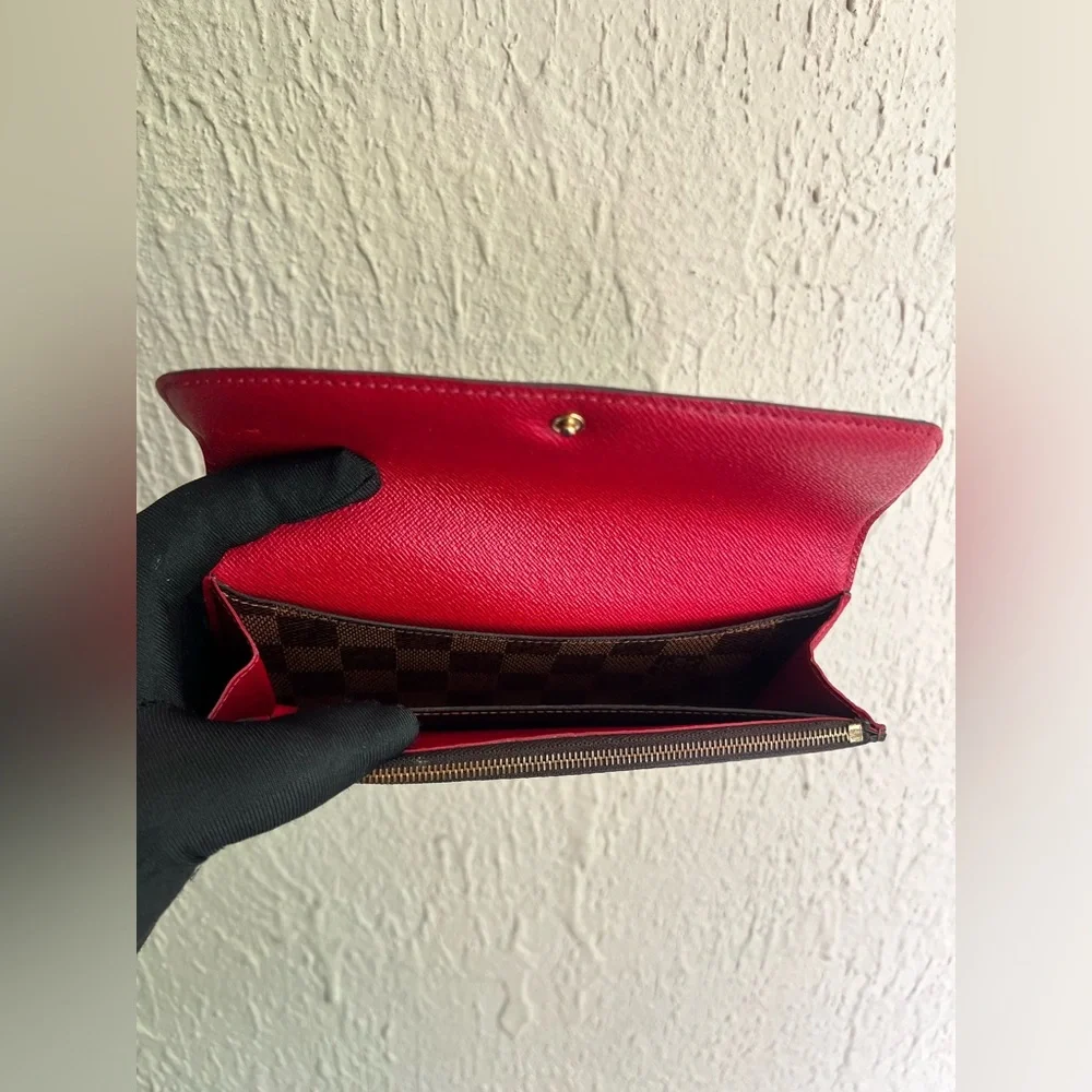 Louis Vuitton Emilie Damier Ebene Wallet